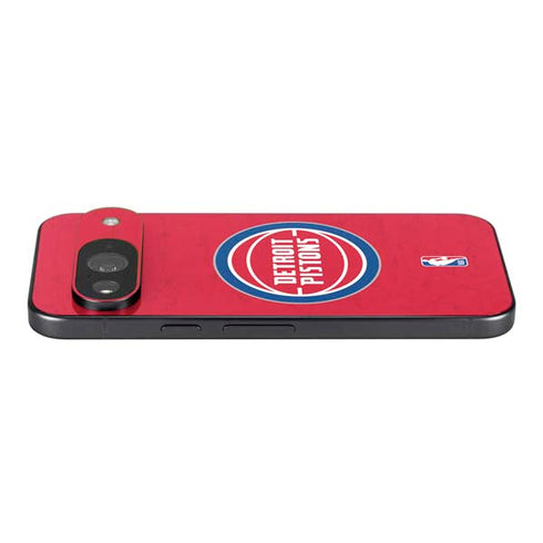 NBA Detroit Pistons Distressed Google Pixel 9 Skin